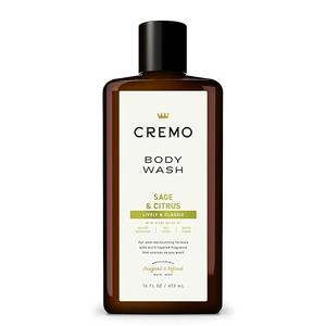 Cremo Body Wash for Men, Rich-Lathering Sage and Citrus, 16 Fl Oz