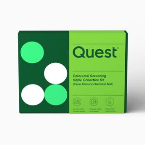 Colorectal Screening from Quest - home collection kit - fecal immunochemical test (FIT) - recommended for adults 45+ Colorectal Screening from Quest - home collection kit - fecal immunochemical test (FIT) - recommended for adults 45+