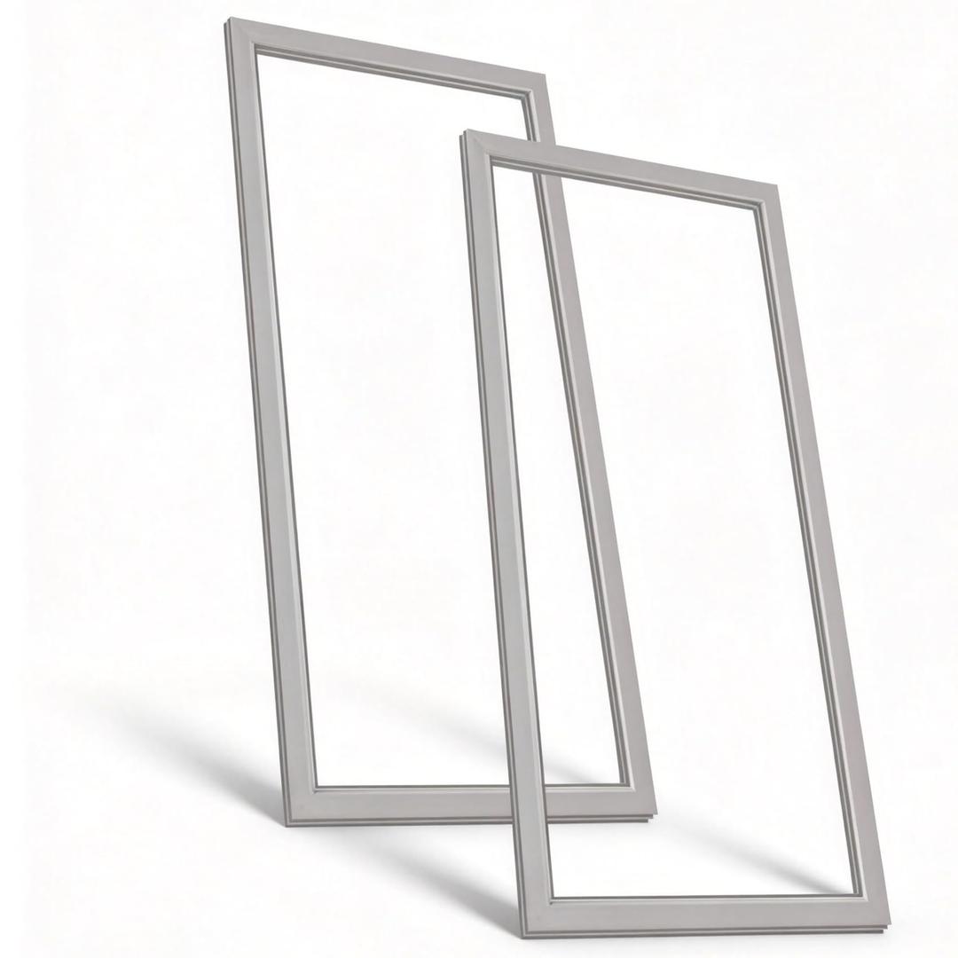 2 Pack W10830162 Refrigerator Door Gasket, Unit for Whirlpool, Kenmore, KitchenAid, Maytag, JennAir, Dacor Refrigerator Door Seal, Fits for WRF535SMBM00 WRF535SWHZ04 12723206AP W10179332 W10199876 etc