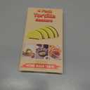 Tortilla Sealer Crimper Press - 4pcs Quesadilla Maker for 10"+8"+6"+4" Flour Tortillas |Make Sealed Taco,Quesadilla,Empanada,Burrito,Dumpling,Sandwich,BPA-Free Dishwasher Safe (Grey Yellow)
