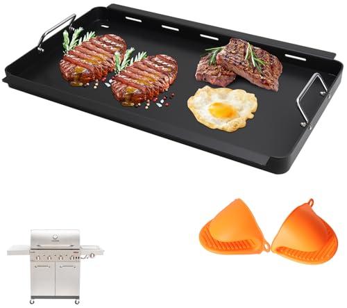 Full-Size Griddle Inserts for Charbroil Commercial Tru Infrared 466242715 463242715 463276016 463255020 463439915 463242716 Replacement Parts, Flat Top Griddle for charbroil G533-0009-W1 G541-0016-W2