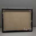 GraduatePro Graduation Shadow Box Frame 18x24 Display Case with Linen Back, Plexiglass Window Door with Hinge, Picture Frame Wedding Bouquet Memorabilia Medals Photos Memory Box for Keepsakes Black (18"x24" (45.7x61.0 cm))