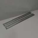 10 Pairs of 22 Inch Hardware 3-Section Full Extension Ball Bearing Side Mount Drawer Slides,100 LB Capacity Drawer Slide (Zinc Plated)