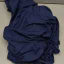 Full Fitted Bed Sheet - Bottom Single Fitted Sheet Only - Ultra-Soft Hotel Luxury Bedding w/ 8-16 Inch Deep Pockets - Breathable, Cooling & Wrinkle Free - Easy-Fit, Fade & Shrink Resistant - Navy Blue