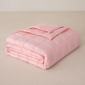 Weighted Blanket (80''x84''/20lbs,King SizePink) for Kids and Adults, High Breathability Heavy Blanket,Soft Material with Premium Glass Beads
