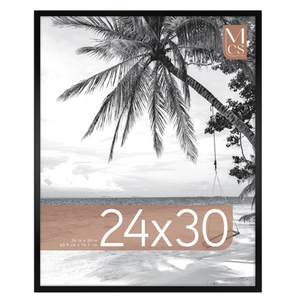 MCS Original Poster Frame 24x30 Black Lightweight Vertical & Horizontal Wall Hanging Large Picture Frame for Posters, Art Prints & Gallery Wall (2-Pack)