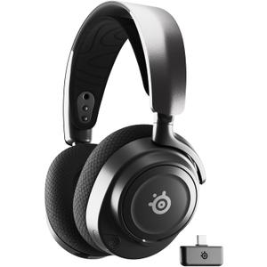 SteelSeries Arctis Nova 7 Wireless Multi-Platform Gaming Headset  Neodymium Magnetic Drivers  2.4GHz + Mixable Bluetooth  38Hr USB-C Battery  ClearCast Gen2 AI Mic  PC, PS5, Switch, VR, Mobile SteelSeries Arctis Nova 7 Wireless Multi-Platform Gaming Headset  Neodymium Magnetic Drivers  2.4GHz + Mixable Bluetooth  38Hr USB-C Battery  ClearCast Gen2 AI Mic  PC, PS5, Switch, VR, Mobile