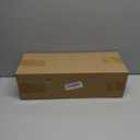 "Black Wrap Around Industrial Curtain Rod, 32-240Inches Adjustable, 1-Inch Diameter, Black - Indoor and Outdoor Use"