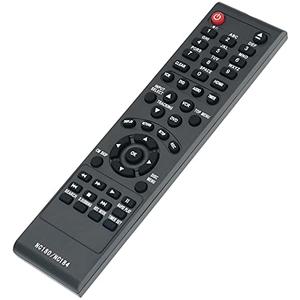 Pack Of 2, NC180UH NC180 NC184UH NC184 Replace Remote Control fit for Funai DVD VCR ZV427FX4A ZV427FX4 ZV427FX4 A, Sanyo DVD VCR FWZV475F