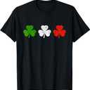 Funny Still Italian Shamrocks St Patricks Day Men Women Kids T-Shirt, Size L