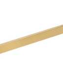 Bagnolux 22 Inch Gold Bathroom Accessories, Gold Towel Rack for Bathroom Wall Mounted Towel Bar, Heavy Duty Modern Brushed Brass Towel Holder Wall Single Towel Rod (Total Length 23.6-Inch)