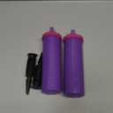 Balloon Pump Hand Held, Inflator Air Pump for Balloons - 2Way Dual Action, 2Pack: Friends can Help - Easy to Use Sturdy Ballon Inflator Pump