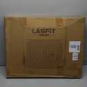 LASFIT Trunk Mat & Backrest Mats for Rivian R1S 2026 2025 2024 2023 2022, All Weather TPE Custom Fit Cargo Liner for R1S Cargo Mat, Black, Easy to Clean