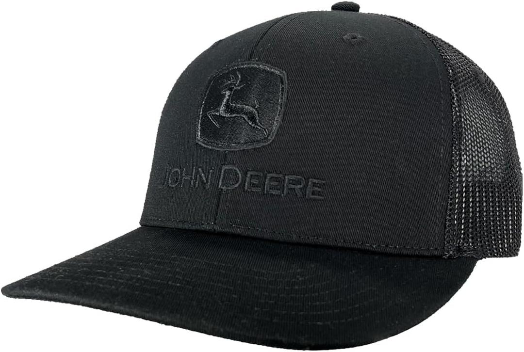 John Deere mens Casual (Black)