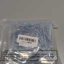 70 Pieces Metal Curtain Hooks Slip on Drapery Hook Shower Curtains Hooks Stainless Steel Drapery Pins and Hook for Window Door Curtain and Bathroom (Silver)