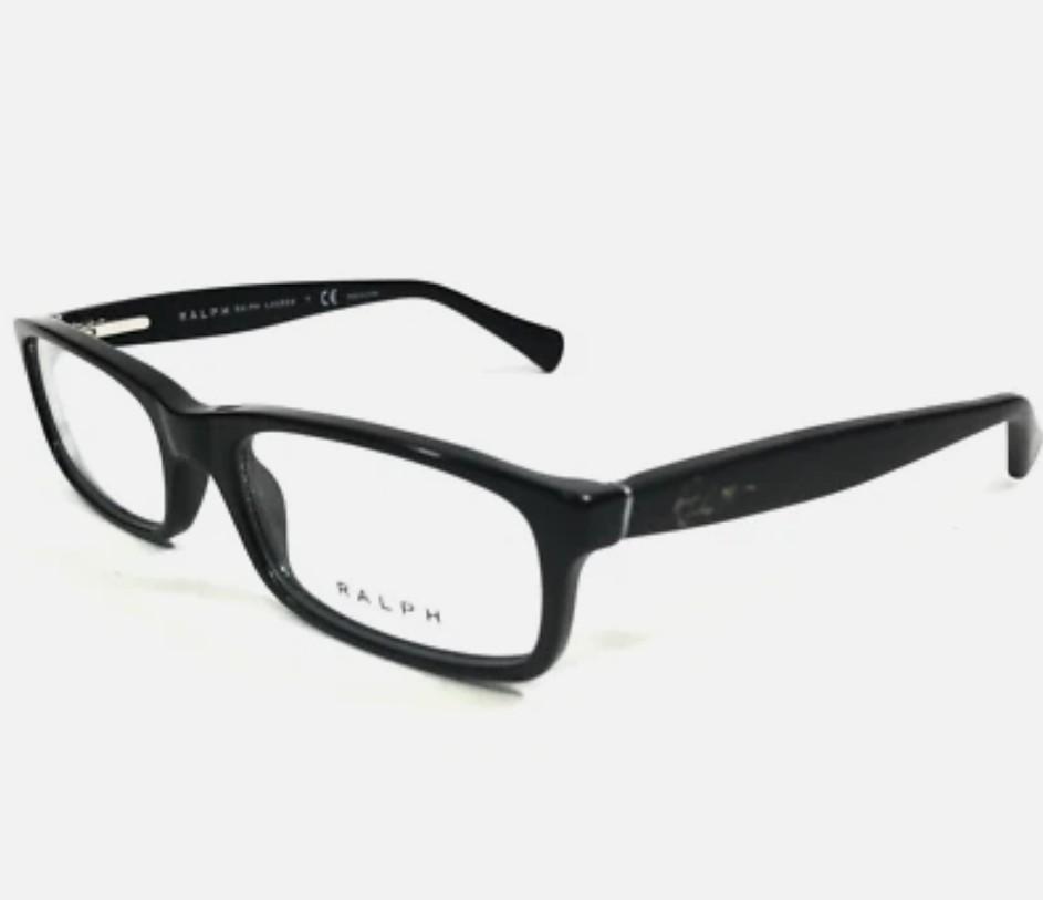 Ralph Lauren Eyeglasses Frames RA7065 1377 Black Square Full Rim 52-18-135