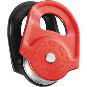 PETZL - Rescue, High-Strength Pulley with Swinging Side Plates (Red)