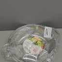 Tiawudi Large 6-Qt Colander, 18/8 Stainless Steel Mesh Strainer for Kitchen, Food Sieve with Riveted Handles and Self-draining Solid Ring Base, Great for Pasta, Rice, Vegetables and Fruits