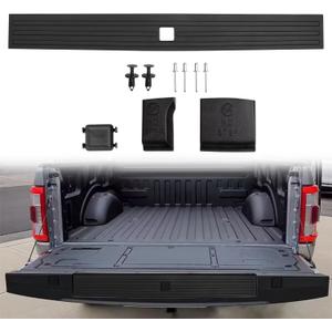 RANSOTO Tailgate Molding Trim Compatible with Ford F150 F-150 2015-2020 Flexible Flex Step Cap Top Trim Protector Cover Replaces FL3Z9940602B, FO1904135
