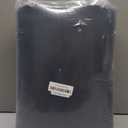 ToLanbbt Polyurethane Foam Sheets, 6P 16 x 12 x 1 Inch Cuttable Tool Box Case Foam Inserts Paddings, Black Cushion Packing Pads for Case Toolbox Game Box Craft Camera Storage