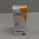 CeraVe 100% Mineral Sunscreen SPF 30, Face sunscreen With Zinc Oxide & Titanium Dioxide, Hyaluronic Acid + Niacinamide + Ceramides, Oil Free, Travel Size 2.5 oz