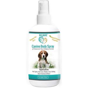 Big Mare Dog Spray | Effective On Hotspots, Yeast, Dermatitis, Staph, Ringworm, Hair Loss, & More. Antibacterial & Antifungal | Vet Approved & Recommended. (8 oz)
