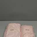 Set of 2 Wedding Arch Cover 2-Sided Round Top Spandex Fitted Arch Backdrop Cover for Birthday Party Baby Shower Wedding Arch Stand Decor7.2FT, 6FT, Light Pink