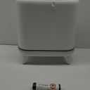 Bathroom Trash Can with Lid, Vacuum Adsorption Small Garbage Can 3.2 Gallon Press Top Lid Trash Bin with Legs Waterproof Waste Basket for Bathroom Bedroom Office Home RV