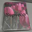 Supveco Case for iPad (A16) 11th Generation 11 inch (2025),iPad 10th Generation 10.9 inch (2022) with Pencil Holder-[Auto Wake/Sleep], Premium Folio Stand Case with Soft TPU Back Cover-Tulip