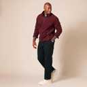 Amazon Essentials Men's Classic-Fit Wrinkle-Resistant Flat-Front Chino Pant , Black, 42W x 30L