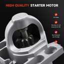 Starter Compatible with 03-08 Chevy Silverado 1500 Tahoe 4.8L 5.3L, 07-08 Avalanche, 03-06 Avalanche 1500, 04-07 Rainer, 03-05 Cadillac Escalade, 03-08 GMC Sierra V8 89018123 8000045 410-12257 6494n