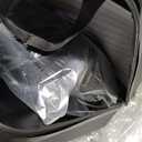 2 Piece Carry on Luggage Set, Airline Approved 20 Inch Luggage with Cosmetic Case Hard Shell Suitcase with Spinner Wheels, Lightweight Hardside Suitcases Set, Dark Black