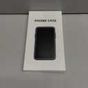 FotoZ 17MM Thread Lens Phone Case with Magnetic for iPhone 16, Compatible with All Telescope Macro Fisheye Wide Angle Lenses with 17mm Thread (iPhone 16) Black