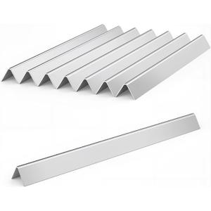 18 Inch Flavorizer Bars for Weber Summit 400 Series, Summit E-440, S-440, E-450, S-450, E-460, S-460, E-470, S-470 Gas Grill, Stainless Steel Hot Plate Replacement Parts for Weber 67668, 8 PCS