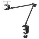 Toolour Helping Hands Soldering Clamp, 19.7” Magic Arm, Flexible Articulating Arms with Clamps, Magic PCB Clip for Hot Air /PCB Holder/Desoldering/Welding/Repairing/DIY Work/Hobby Craft