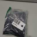 IUGA Bikini Tops for Women Adjustable Cross Back Swim Top Quick Dry Bathing Suit Tops High Neck Swim Bra UPF 50+ (Medium, Black)