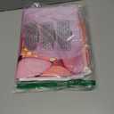 Girl 1st Birthday Balloon Photo Background Pink Balloon Butterfly Newborn Birthday Party Decoration Princess Girl Newborn Christening Backdrop Baby Shower Cake Smash Backdrop (8X6FT), Clear