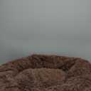 JOLLYVOGUE Dog Bed, Calming Anti-Anxiety Large Dog Bed, Fluffy Donut Cushion for Medium and Large Pets (27"/30"/36") (Coffee)