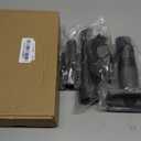 Vacuum Crevice Tool Brush Replacement Parts Compatible with Shark Pet Cordless Stick IX141 IZ462H IZ483H IZ363HT IZ361H IZ163H IZ362H Removable two-in-one Tool Brush Attachments for D-Shaped Vacuum