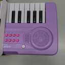 Keyboard Piano for Kids, BIGFUN 37 Keys Toddler Piano Multifunction Music Educational Instrument Toy, Electronic Kids Keyboard for 3-7 Year Old Girls and Boys (Purple)