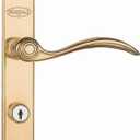 Larson QuickFit Curved Brass Handle
