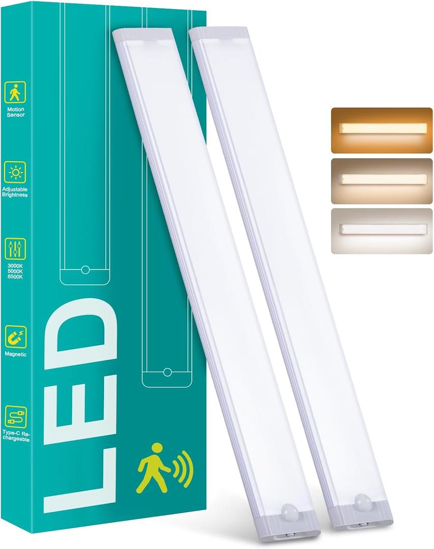 Coelic Frameless LED Sensor Light Bar, 16 In