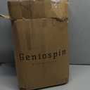 Geniospin King Size Comforter Set - 7 Pieces Brown Comforter King Size, Soft Solid Bedding Set for All Season, Textured Bed in a Bag with Sheets, Pillowcases & Shams (King (102"x90"))