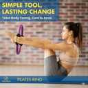 ProBody Pilates Fitness Circle 14 Inch Pilates Ring for Focusing on Toning Inner Thighs, Arms, and Core