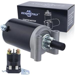 Starter Motor & Solenoid Relay for Cub Cadet RZT L42 L46 L50 L54 S42 S46 S50 S54 14-15, LTX1050 LGT1050 LGTX1050 XT1 XT2 Z-Force 14-15, 3209801 3209803 3209801S 3209808 3209810 1999-1140051