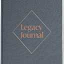 Skyline Grandparent Memory Book Family Tree & Legacy Journal Birthday Gifts for Nana, Grandpa & Grandma from Grandchildren (Space Blue)