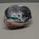 3 PCS Foldable Silicone Liners for Kitchenaid Tilt-Head 5 QT Mixer - Dishwasher-Safe Food-Grade Silicone Bowl Insert - Simple to Use Mixer Accessories for Effortless Baking Prep (Black+Off-White+Red)