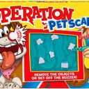 Operation Pet Scan Board Game for 2 or More Players, Kids Ages 6 and Up, with Silly Sounds, Remove The Objects or Get The Buzzer