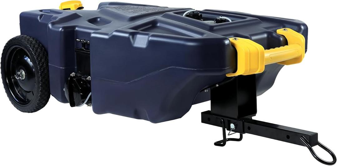 39 Gallon RV Portable Waste Tank 2 Wheel Tote Tank