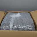 MAXYOYO 6" Futon Mattress Full Size, Velvet Thick Futons Sofa Couch Bed, Versatile Floor Mattress for Adults, Shredded Foam Filling (Frame Not Included), Grey